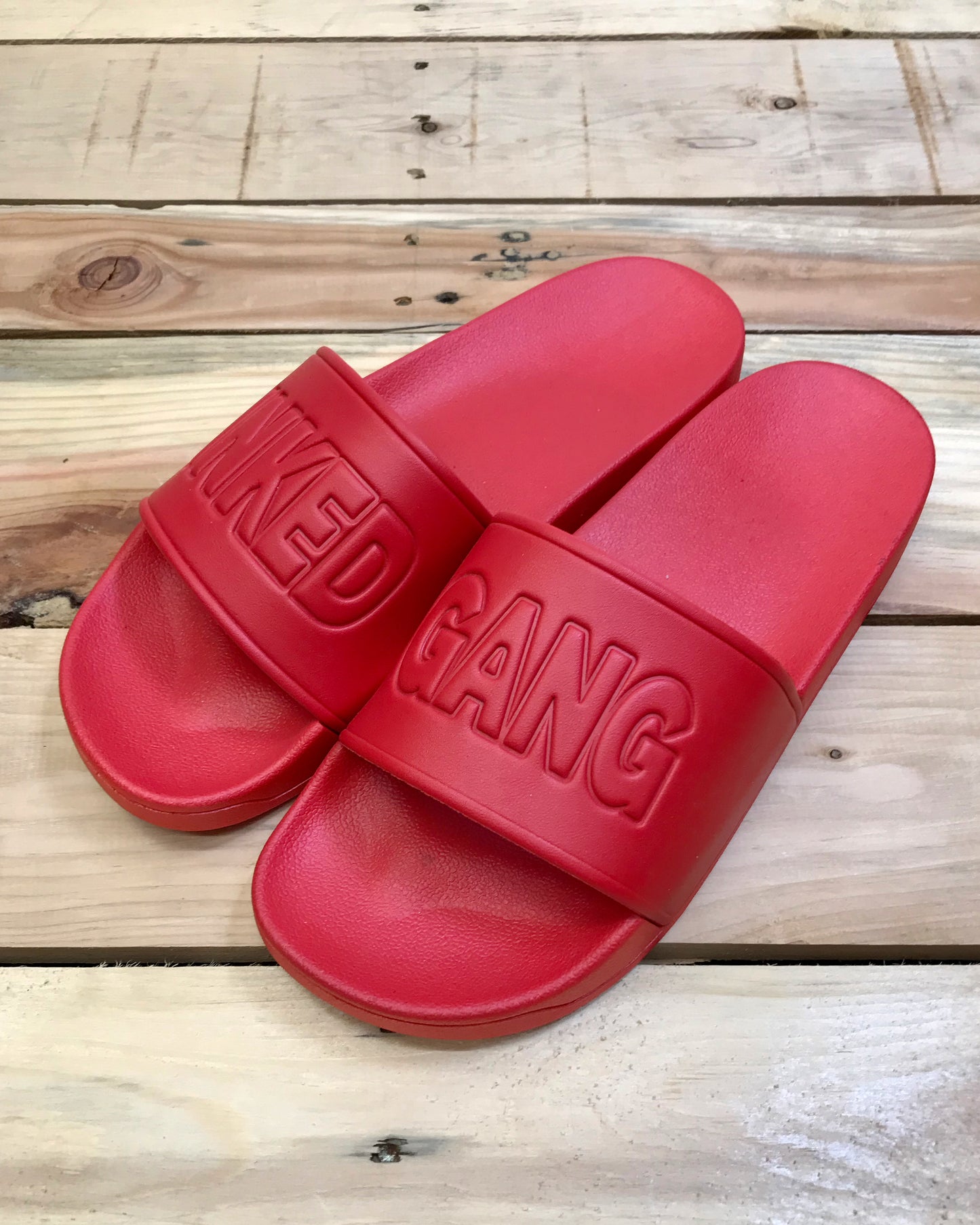 INKED GANG Red Slides