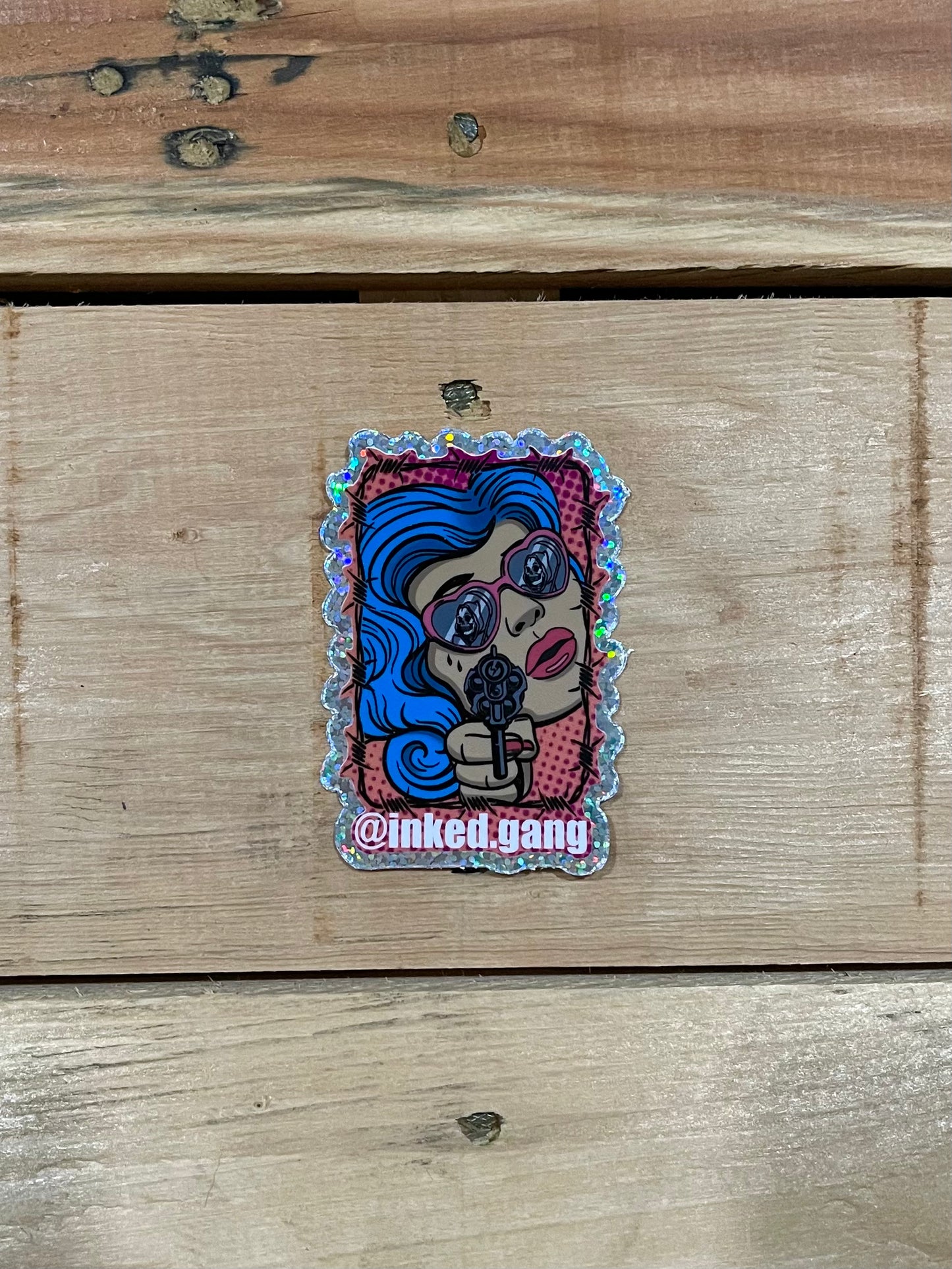 A Look That Kills Sticker