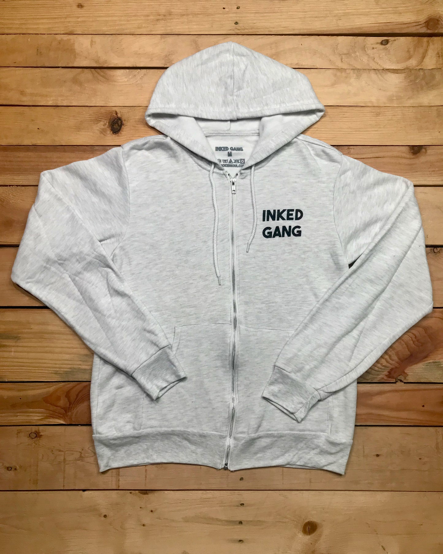 Grey Machine Zip Up