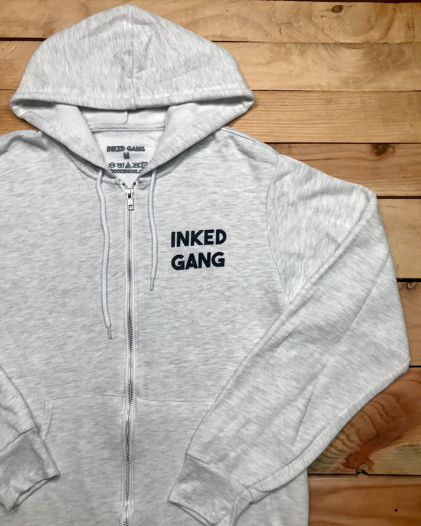 Grey Machine Zip Up