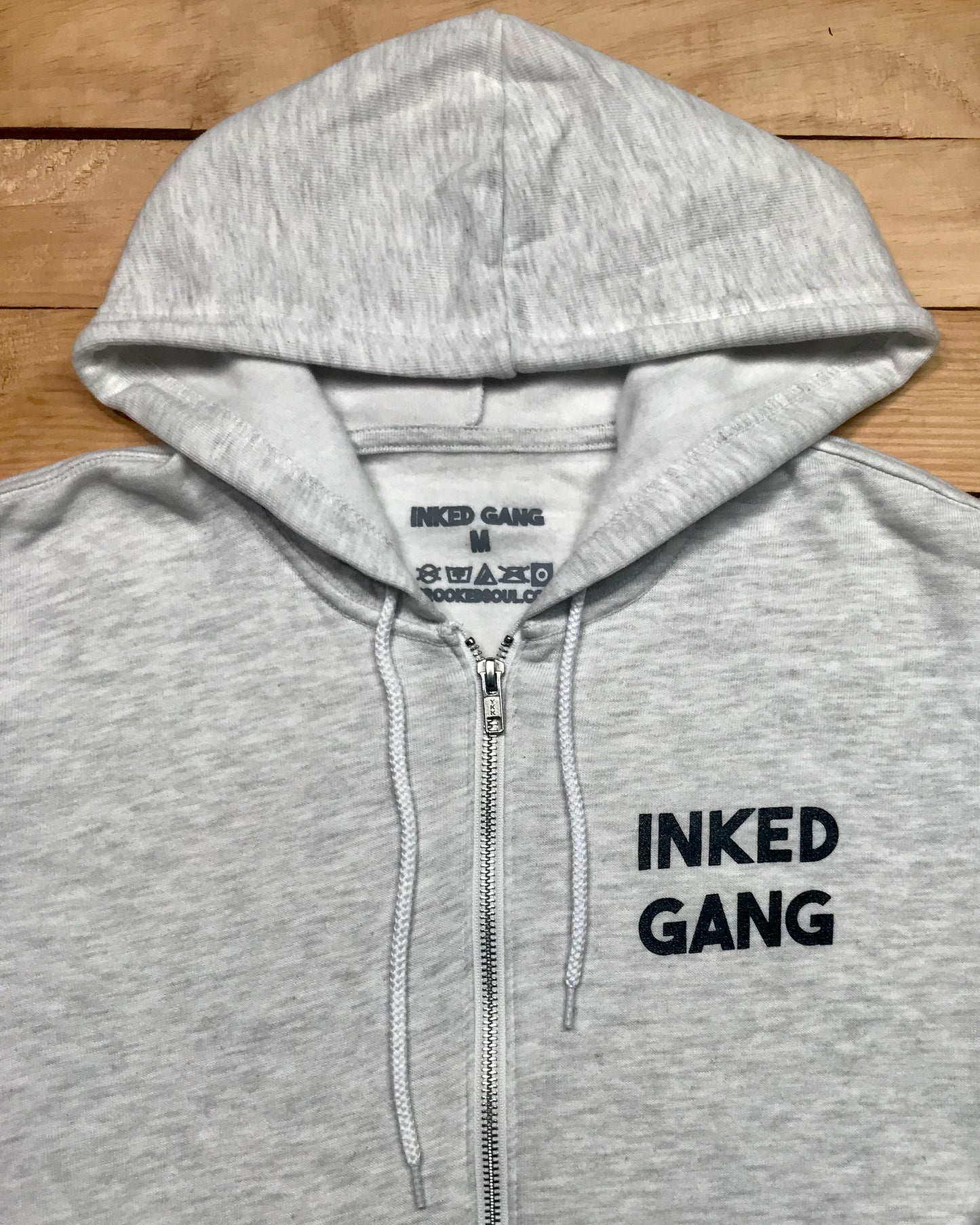 Grey Machine Zip Up