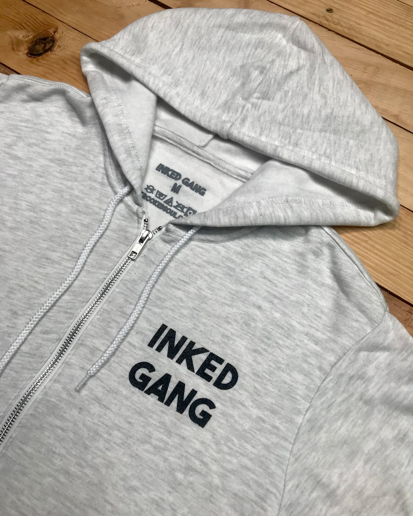 Grey Machine Zip Up