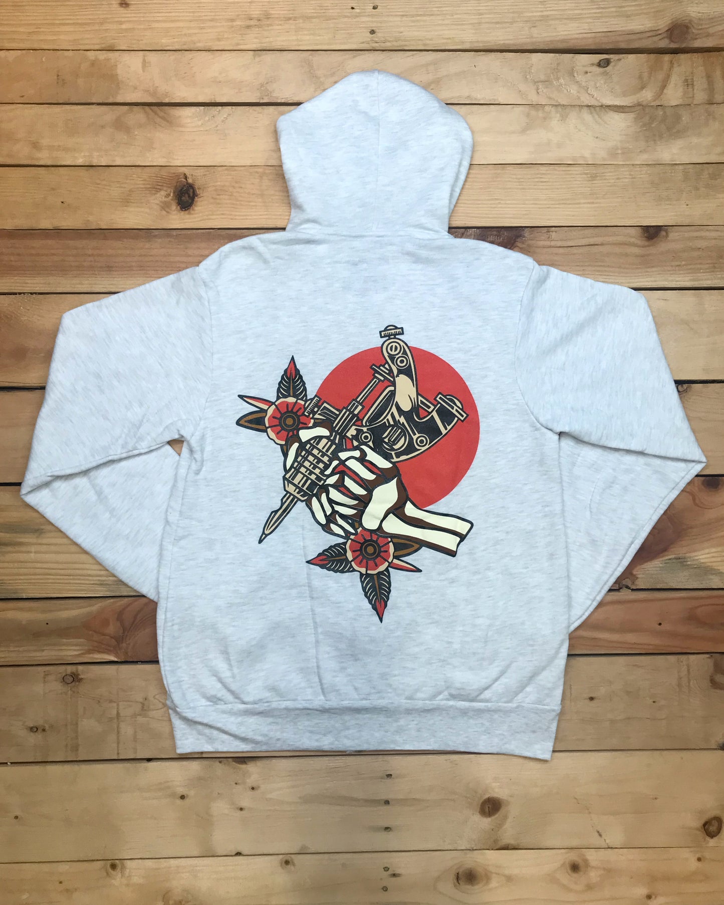 Grey Machine Zip Up