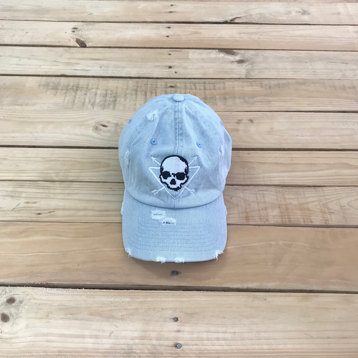 Logo Dad Hat Light Jean Wash