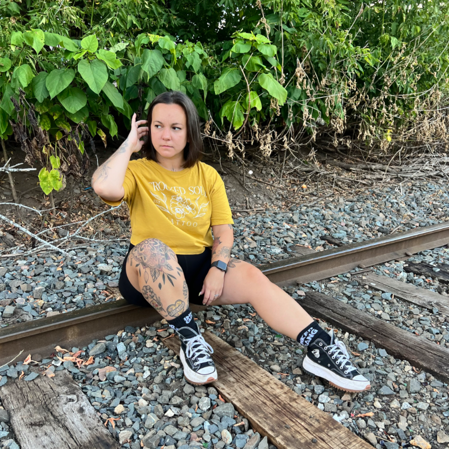 Yellow Crop Top
