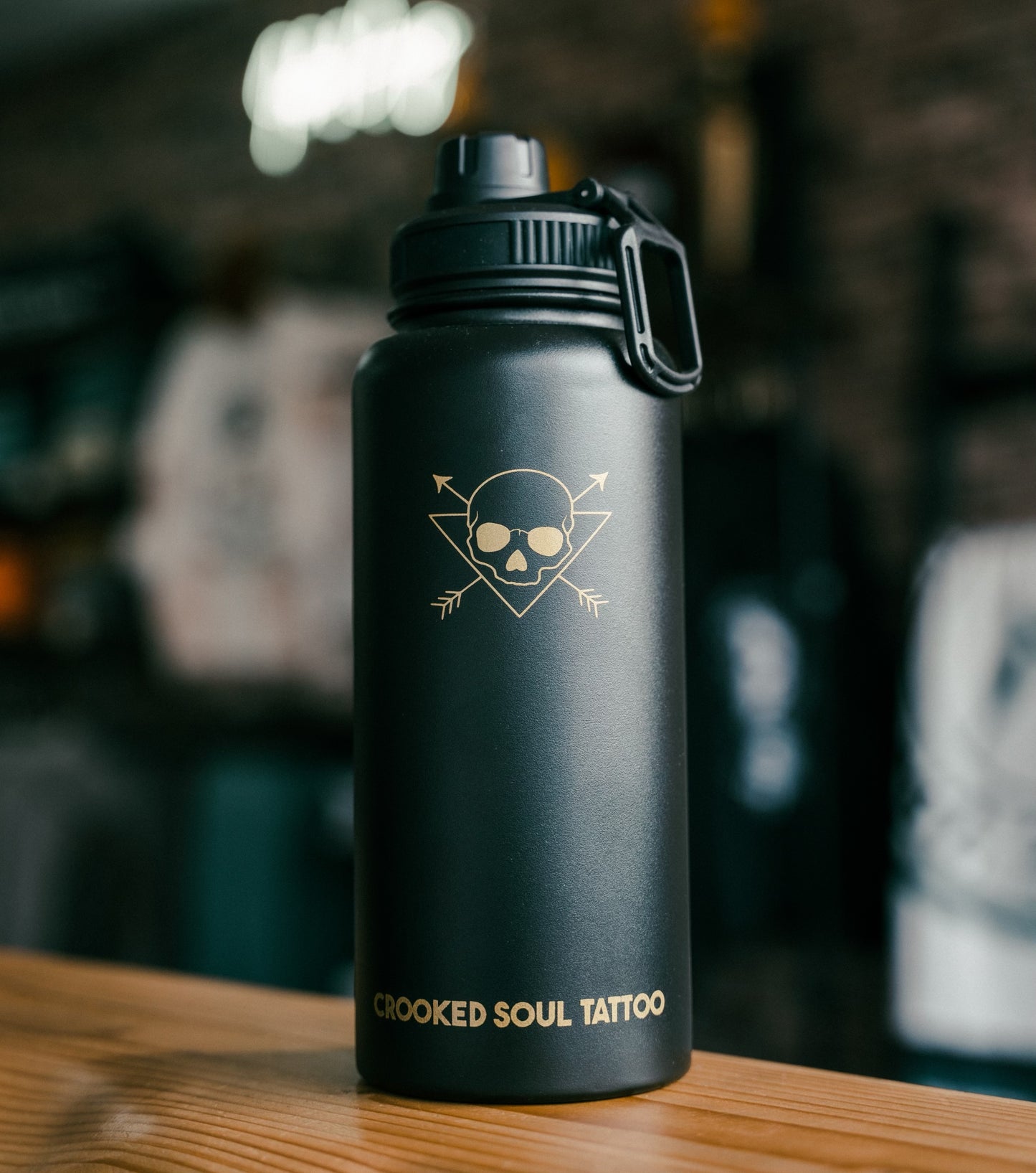 Crooked Soul Water Bottle