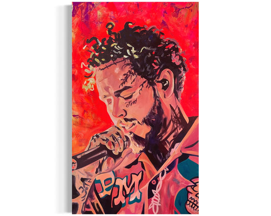 Post Malone Canvas Print