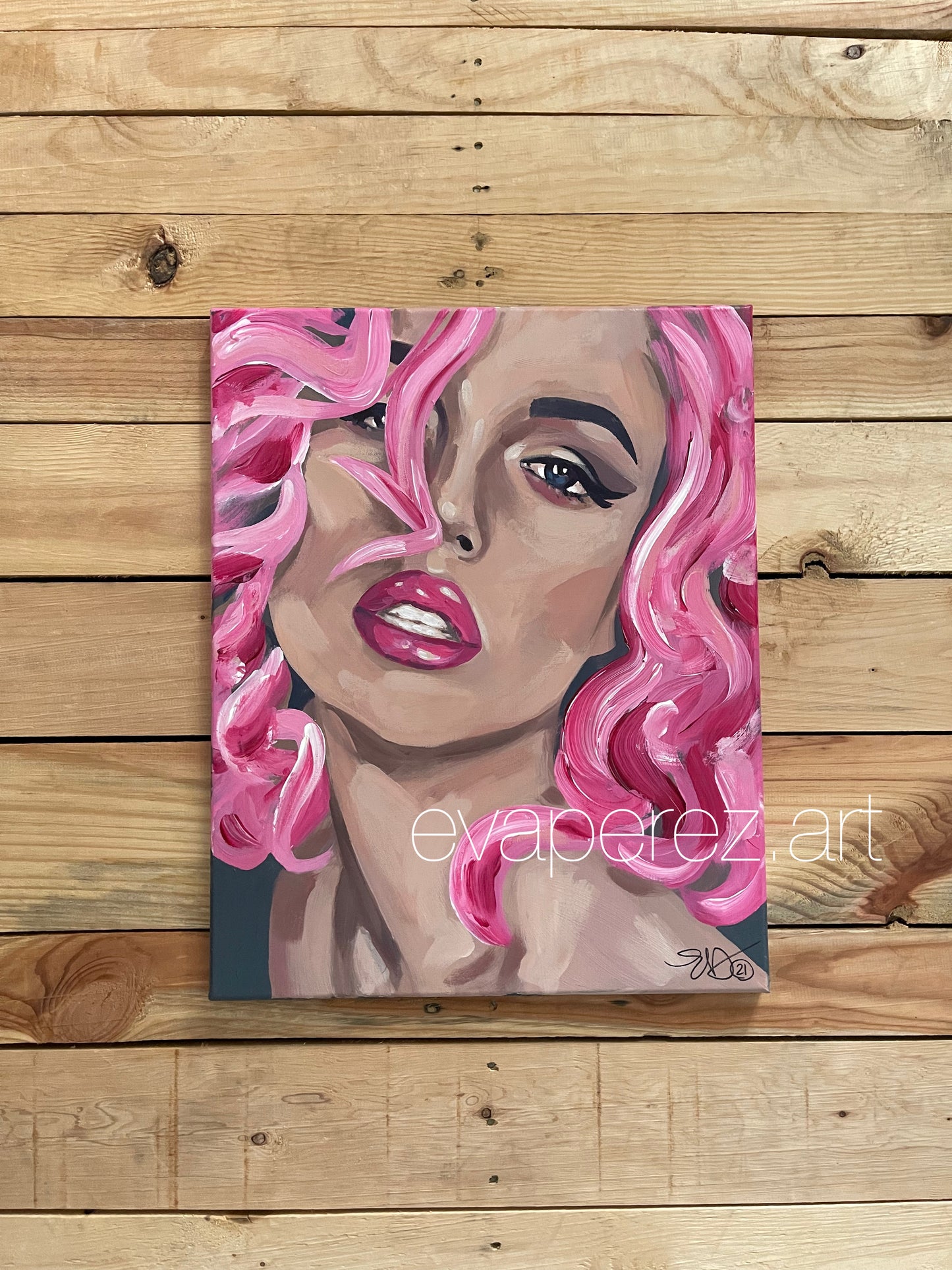 Bubble Gum Print