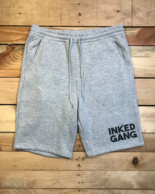 Men's Grey Inked Gang Shorts
