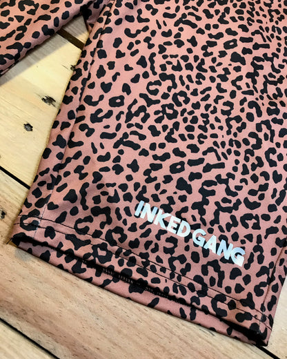 Inked Gang Leopard Bike Shorts
