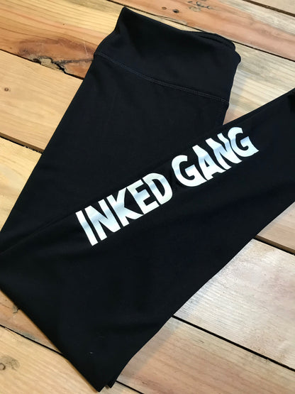Black Inked Gang Leggings