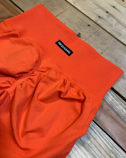 Orange Inked Gang Leggings