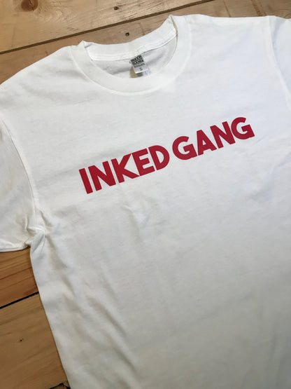 Inked Gang White T-Shirt