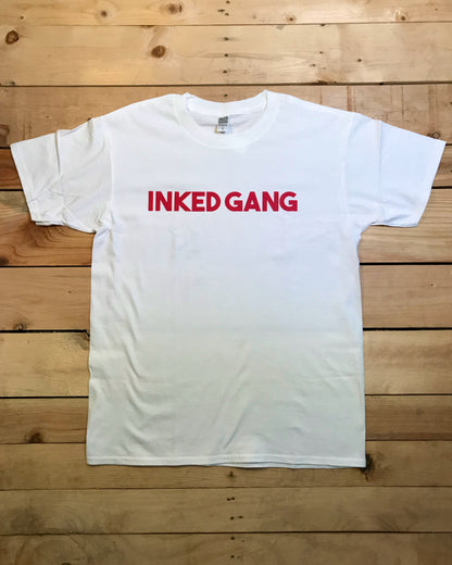 Inked Gang White T-Shirt
