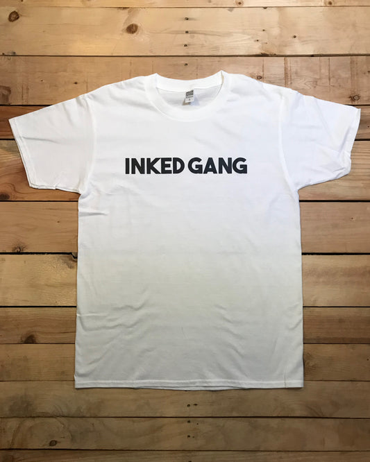 Inked Gang White T-Shirt