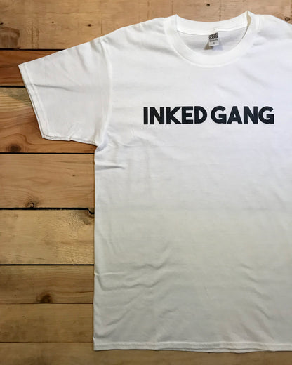Inked Gang White T-Shirt