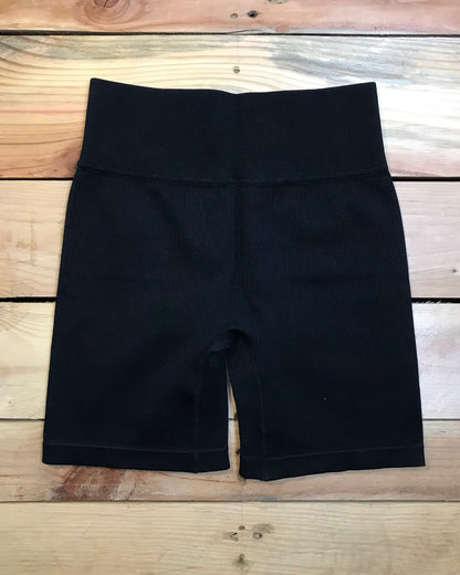 Black Inked Gang Yoga Short Set