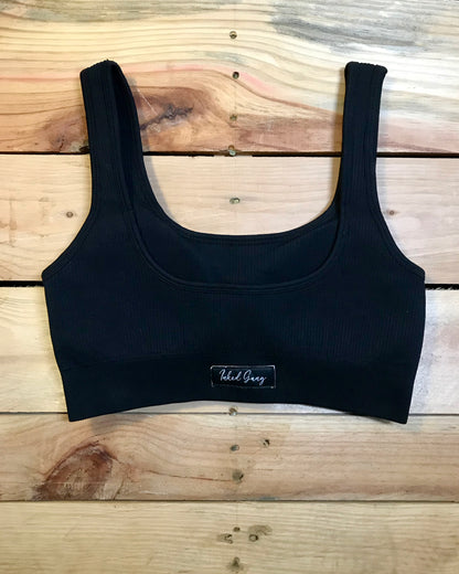 Black Inked Gang Yoga Short Set