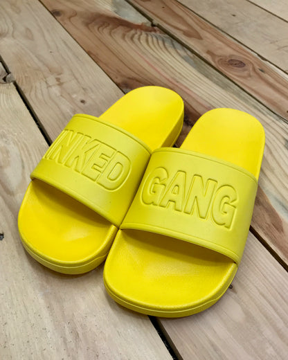 INKED GANG Yellow Slides