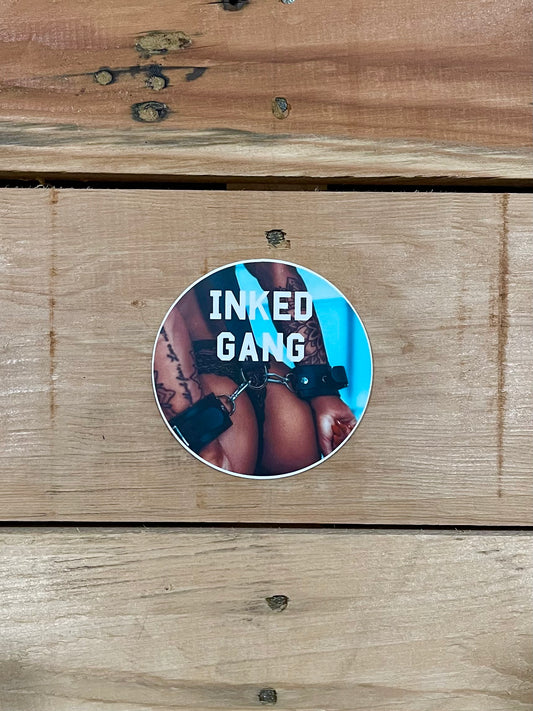 Cuffed Sticker