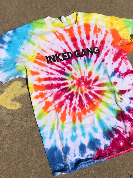 Tie Dye Inked Gang T-shirt