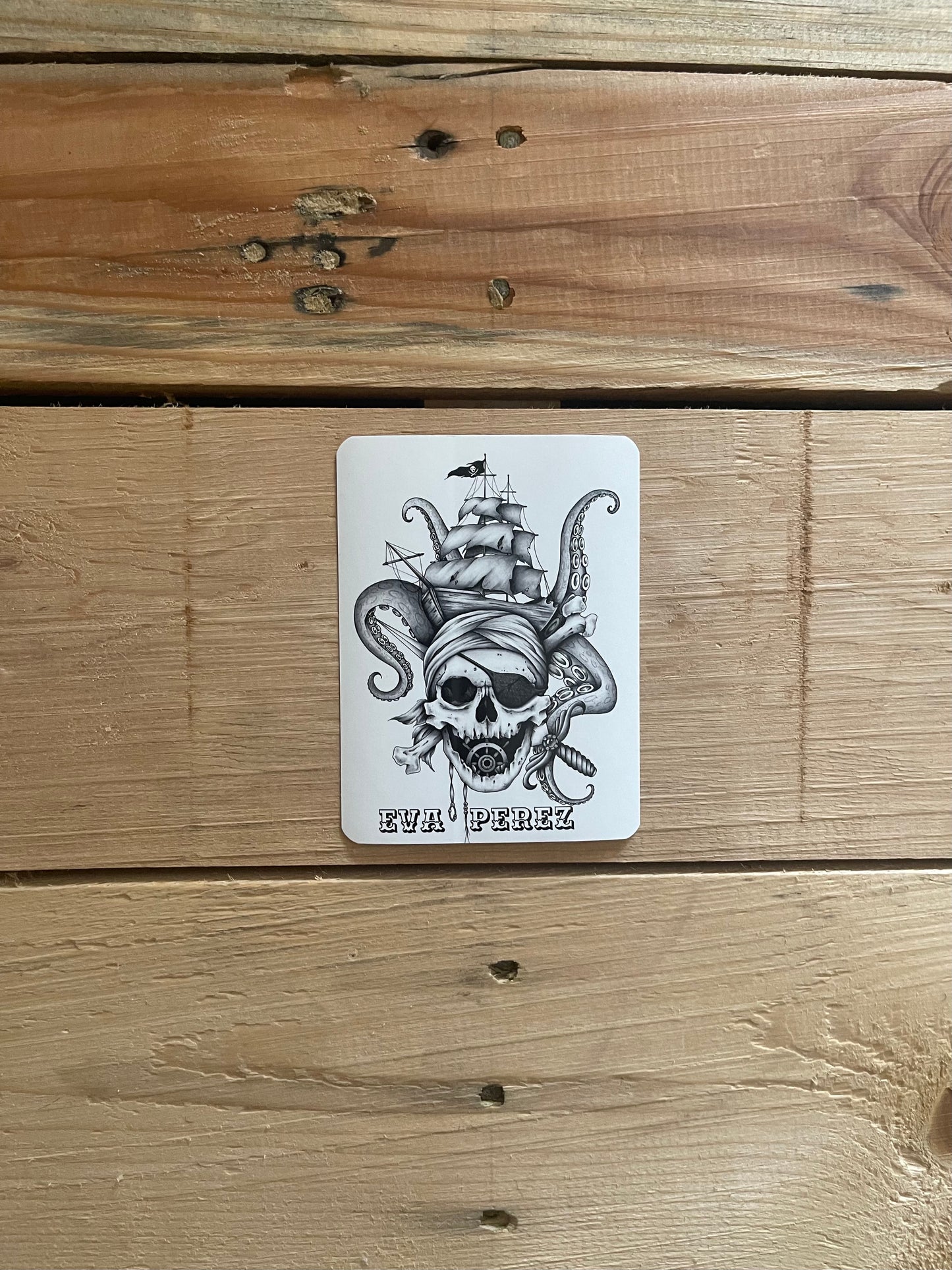Pirate Skull Sticker