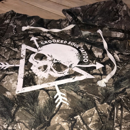 Forest Camo Crooked Soul Hoodie